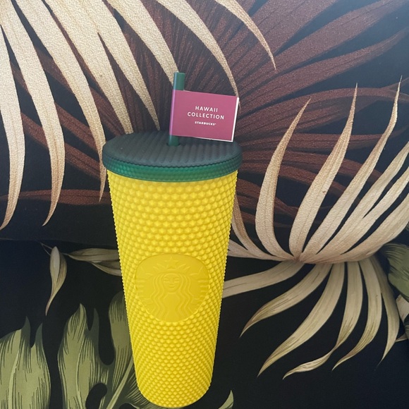 Hawaii Collection Starbucks Bling Studded Tumbler 24oz - Picture 2 of 5